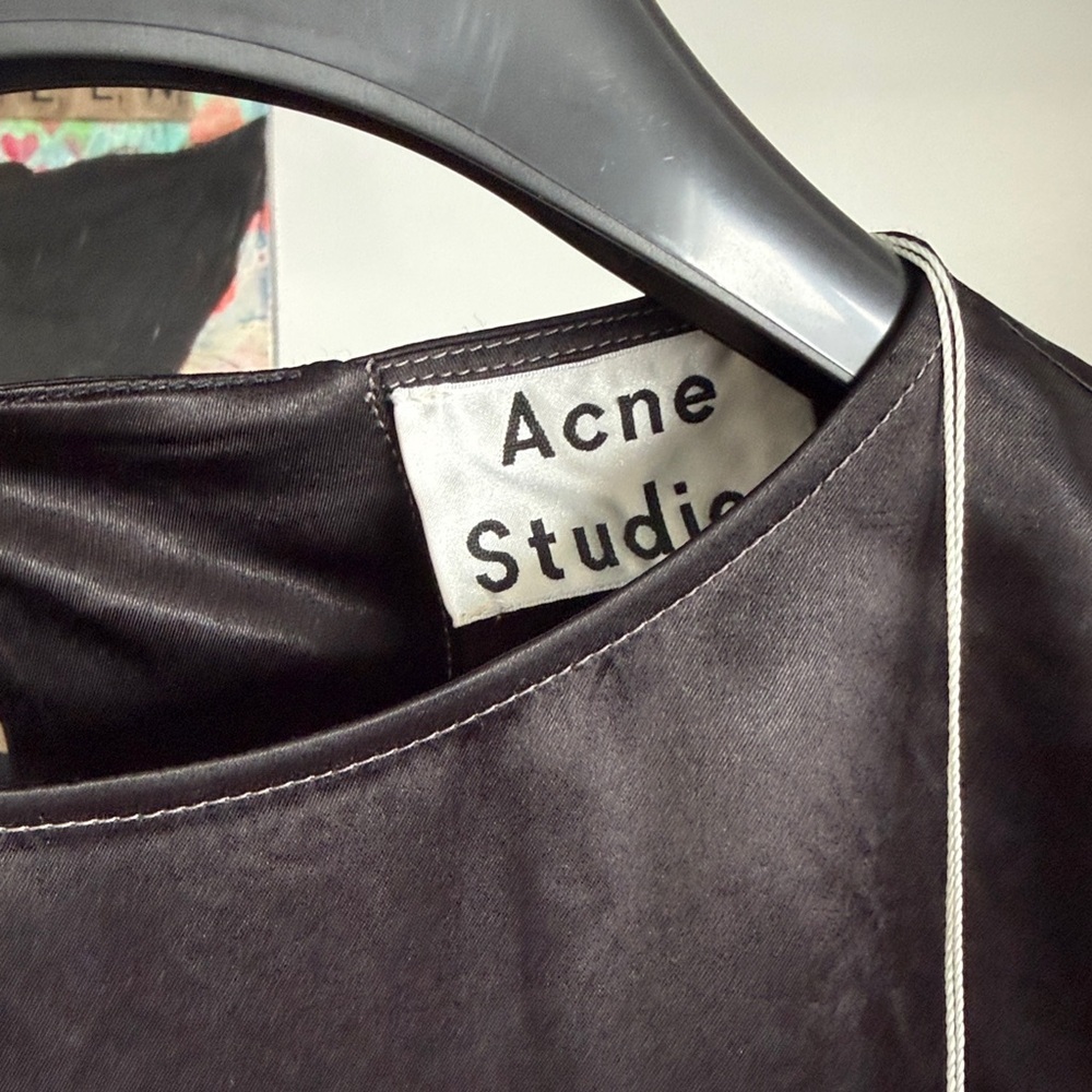Acne Studios Dorina satin dress - Picture 5 of 10